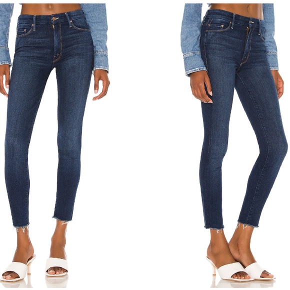 MOTHER Looker Ankle Fray Jeans Size 25 - Picture 12 of 13